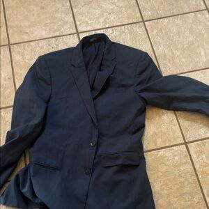 Jos. A. Bank Navy Pinstripe Suit Jacket - Tailored Men's Blazer